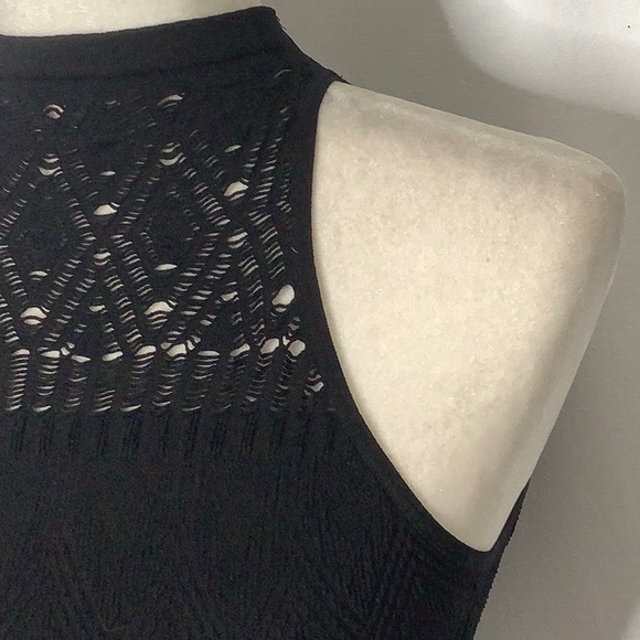 Free People So Bright Seamless Longline Halter Bralette Size M - Picture 8 of 16